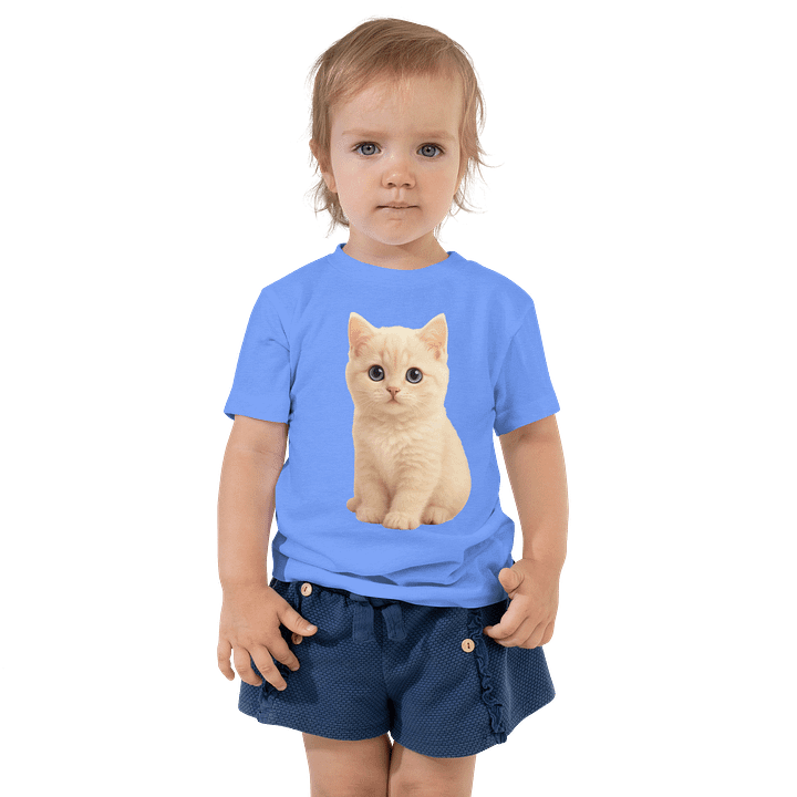 Cute Cat Shirt Blue product image (1)