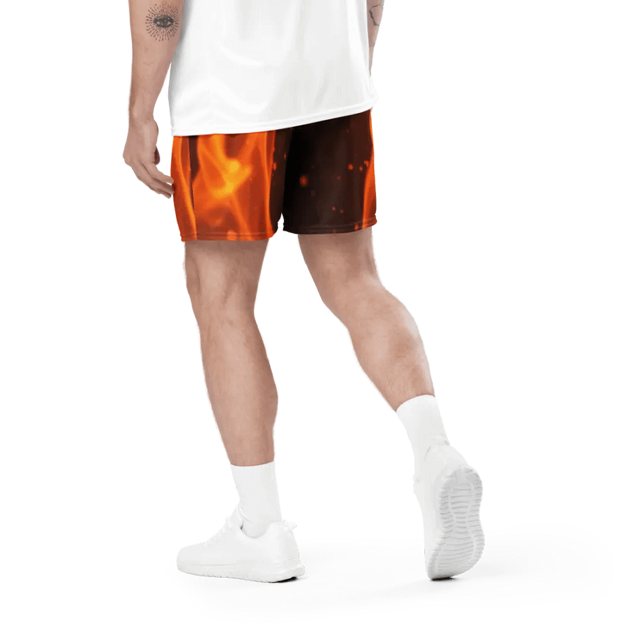 Inferno Blaze Recycled Mesh Shorts product image (5)