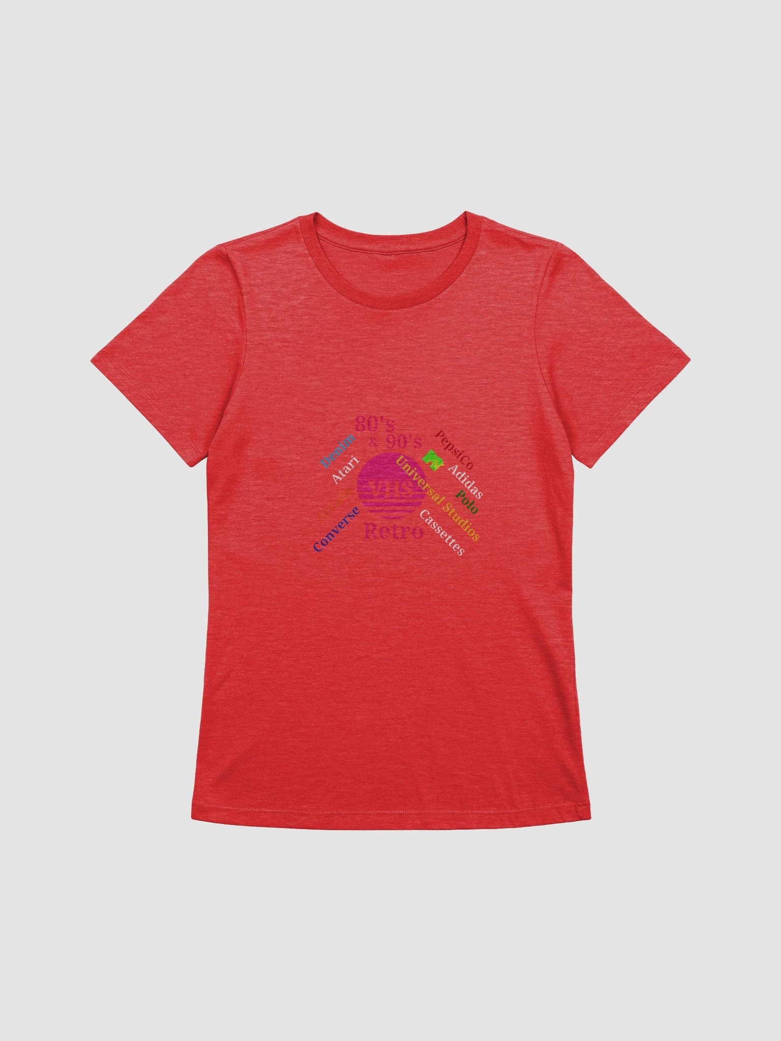 Retro VHS Circle Women's Relaxed-fit Tee product image (1)