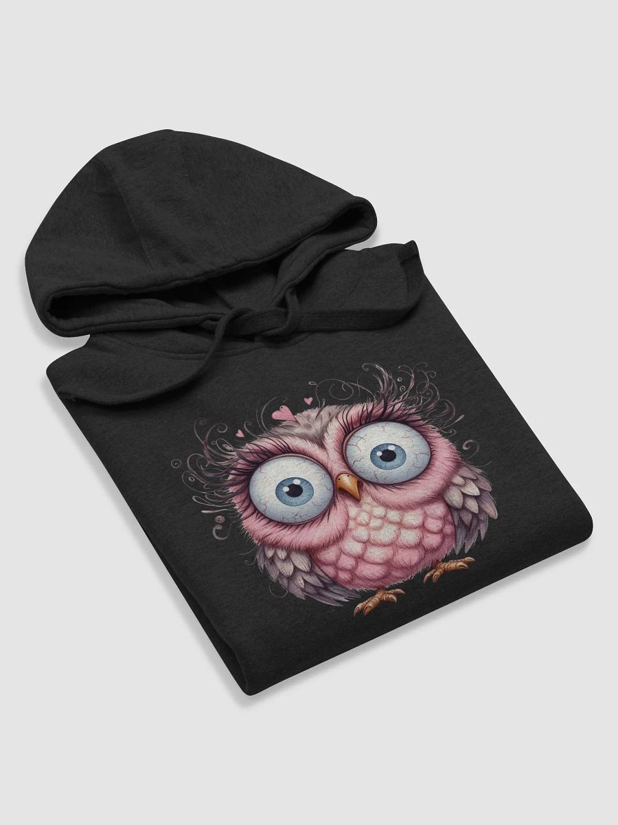 Whimsical Owl Cartoon Premium Hoodie product image (10)