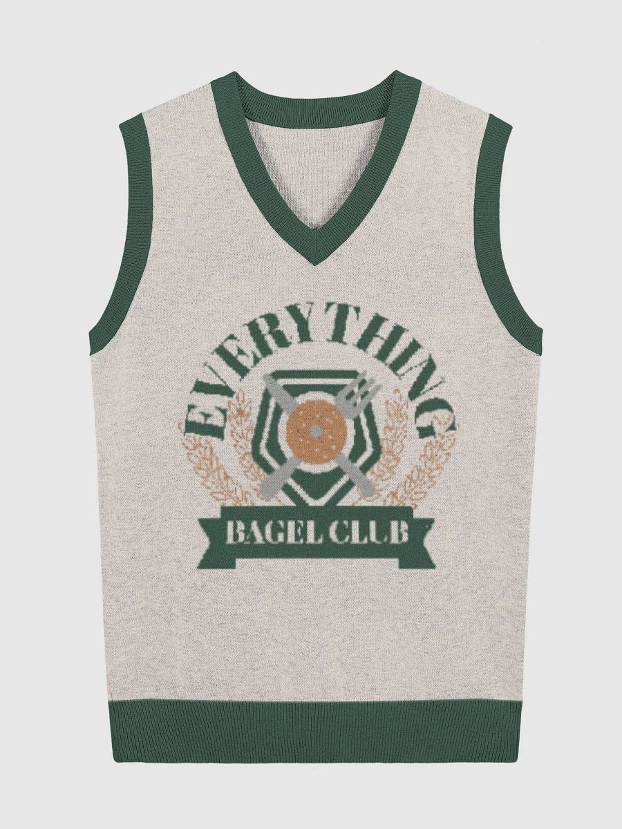 Everything Bagel Club V-Neck Vest product image (4)