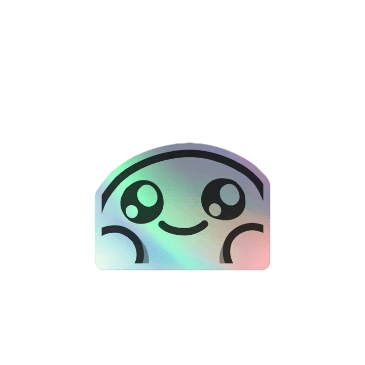 Cute Sticker (holo) product image (1)
