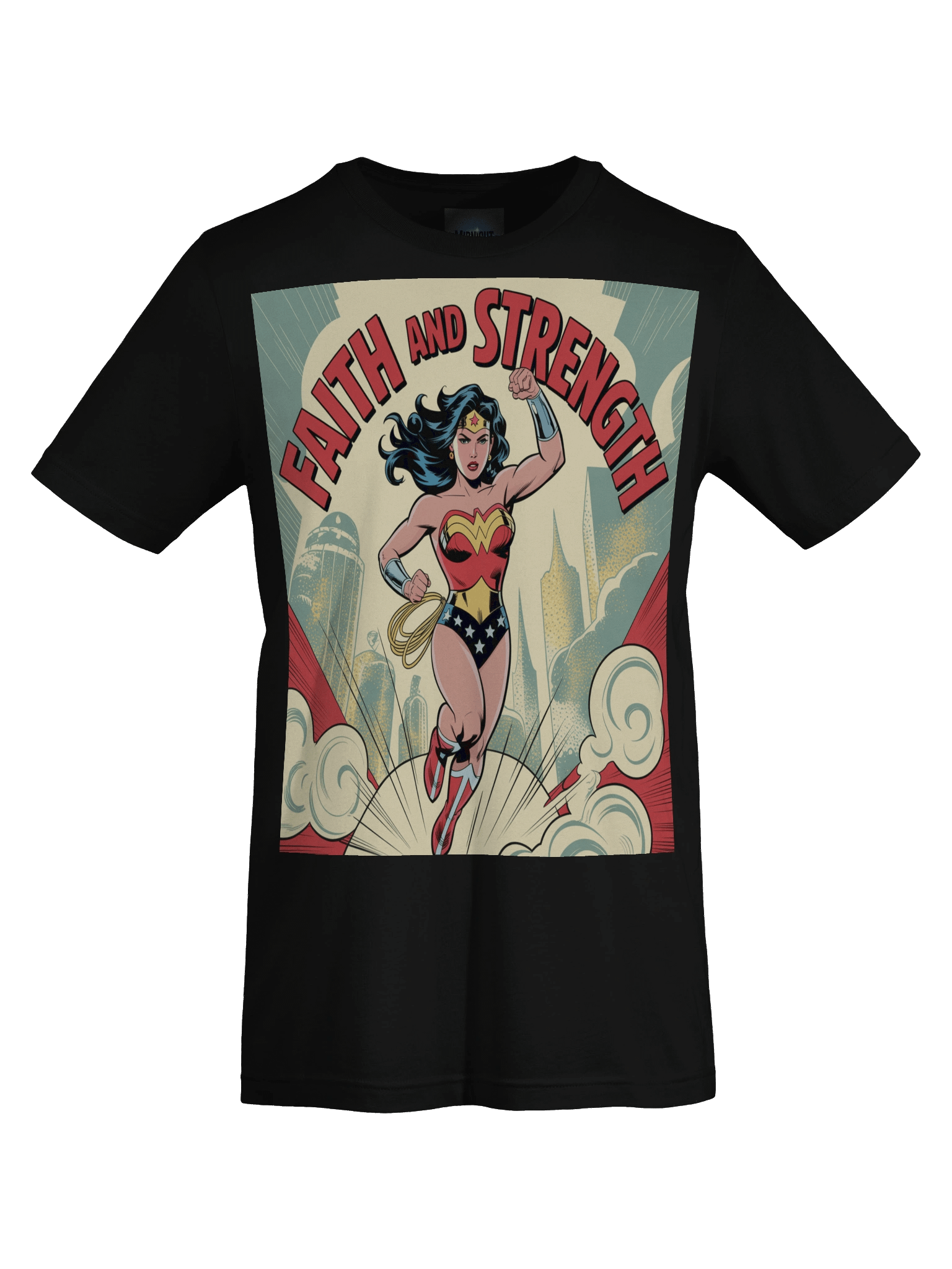 Wonder Woman Faith and Strength Supersoft T-Shirt product image (1)