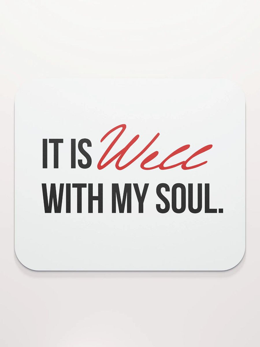 It Is Well - Mouse Pad product image (2)