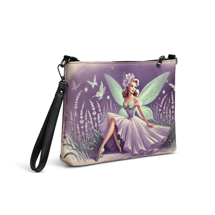 Lavender Fairy Crossbody Bag - Elegant Purse product image (4)