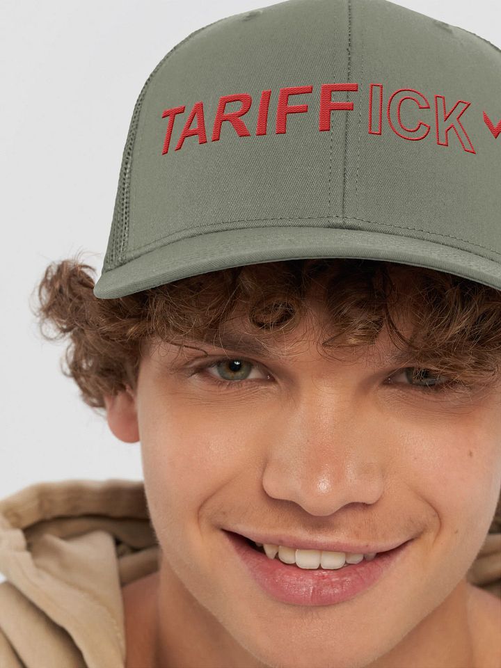 The "TARIFFICK" Trucker Hat product image (1)