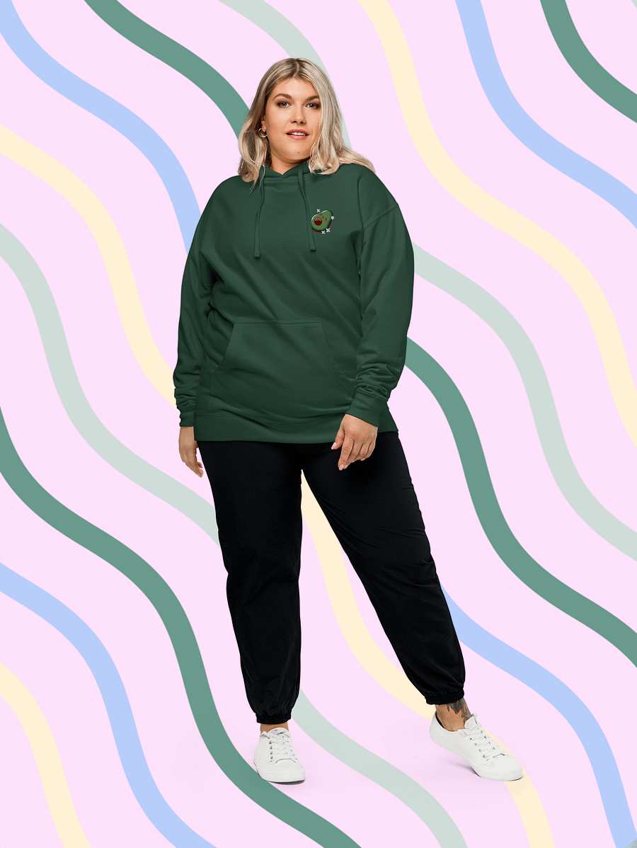 Cute Avocado Face Midweight Hoodie product image (4)