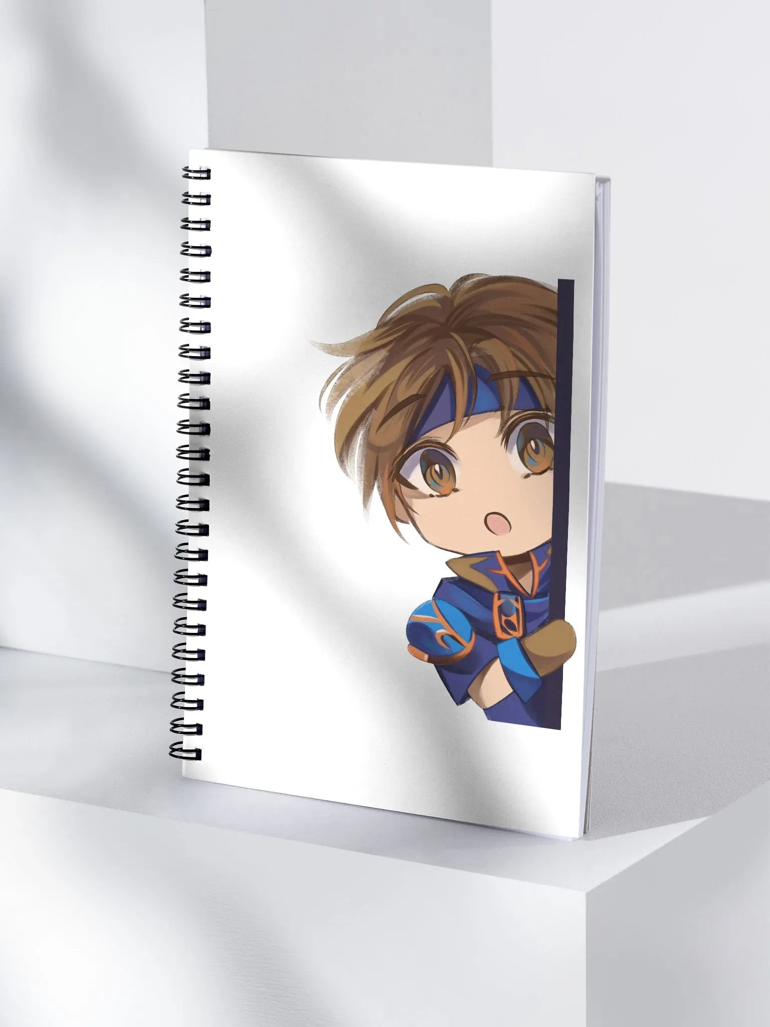 Pixel Knight Spiral Notebook product image (4)