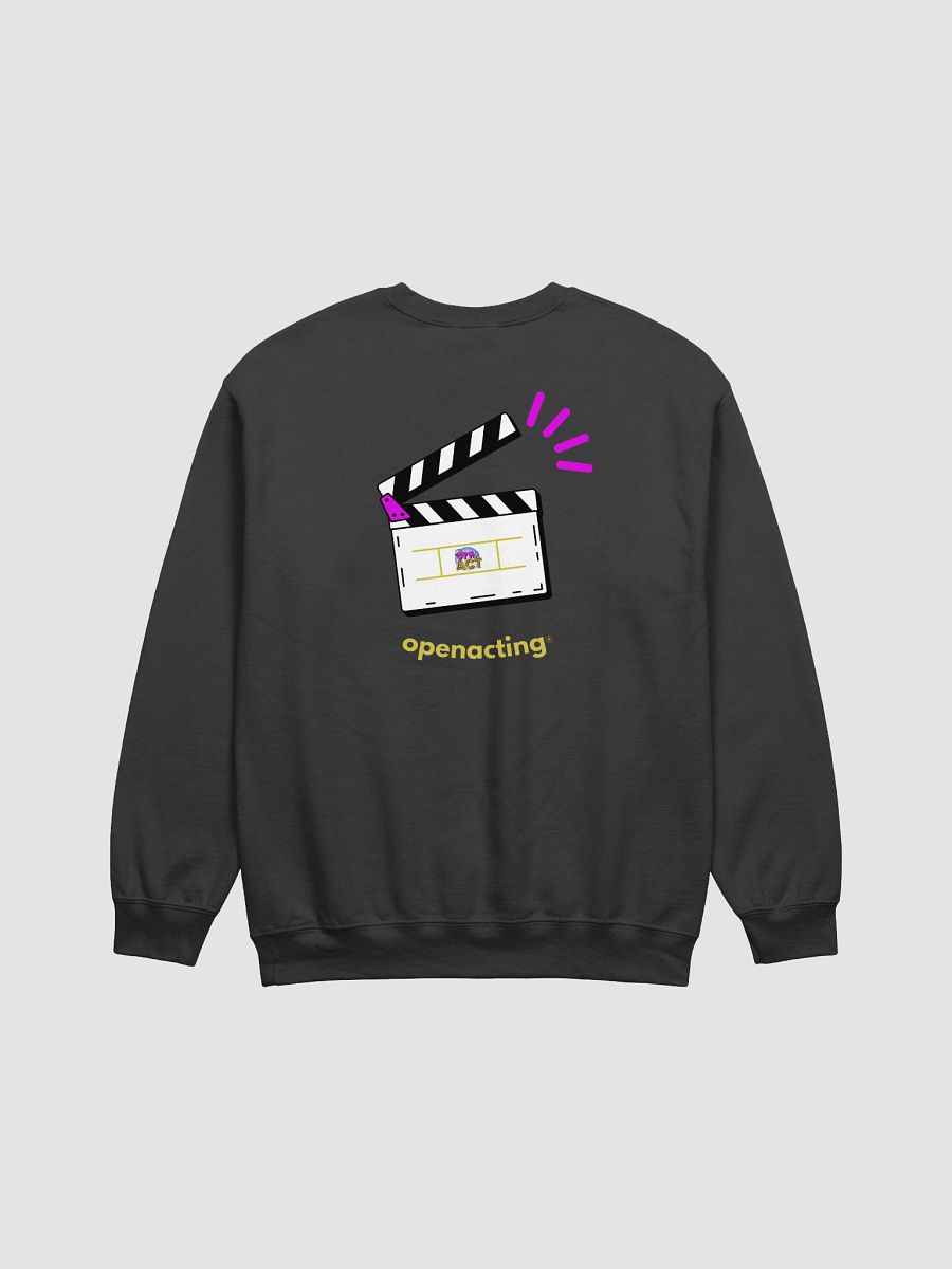 Sudadera logo pequeño CLAQUETA espalda product image (8)