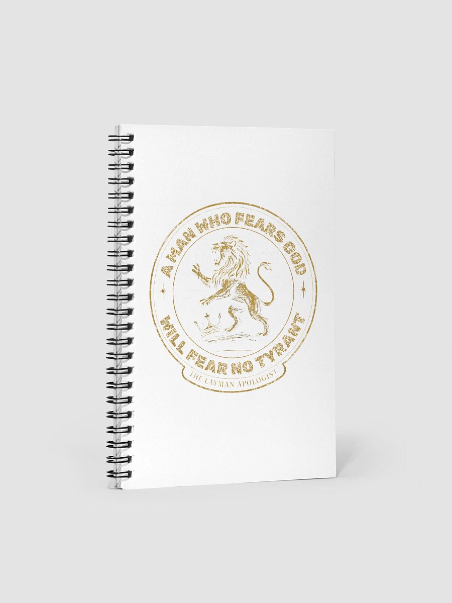 Fear No Tyrant notebook product image (1)