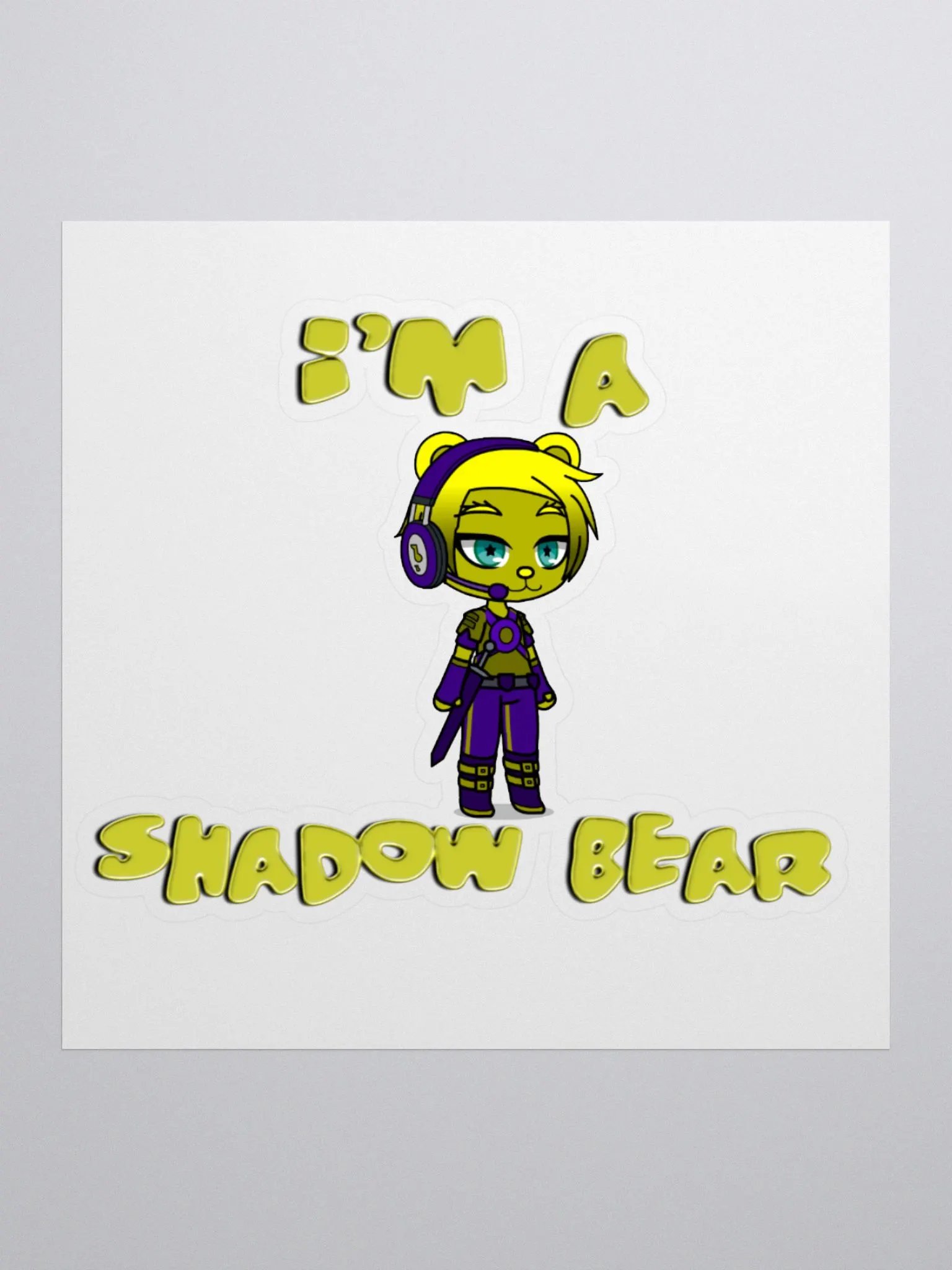 I'm A Shadow Bear - Citrine product image (1)