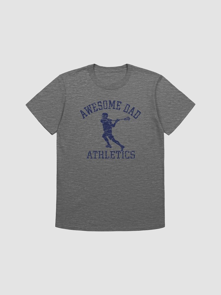 Awesome Dad Athletics Lacrosse Player Gifts for Dads T-shirt product image (1)
