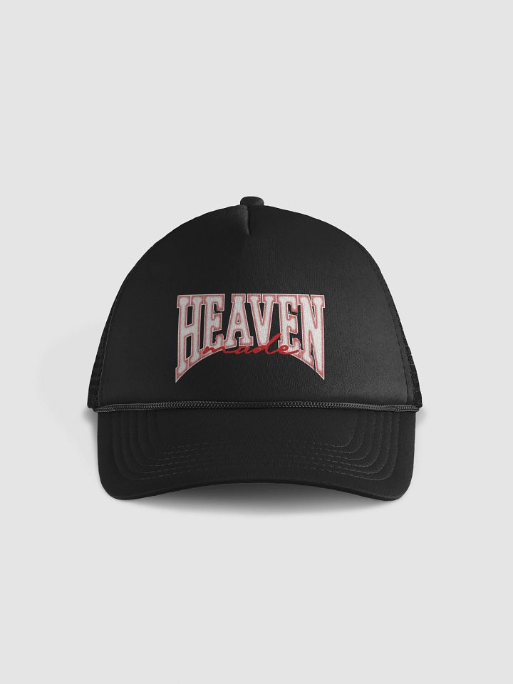 HEAVEN Script Trucker Cap product image (1)