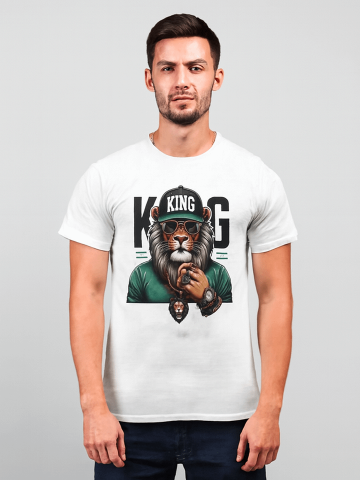 King of Style Lion T-Shirt product image (1)
