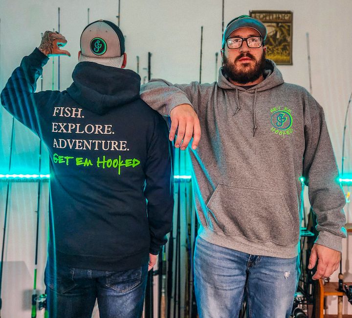 Get Em Hooked Classic Hoodie product image (2)