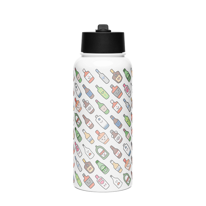 Kawaii Bottles Straw Water Bottle product image (1)