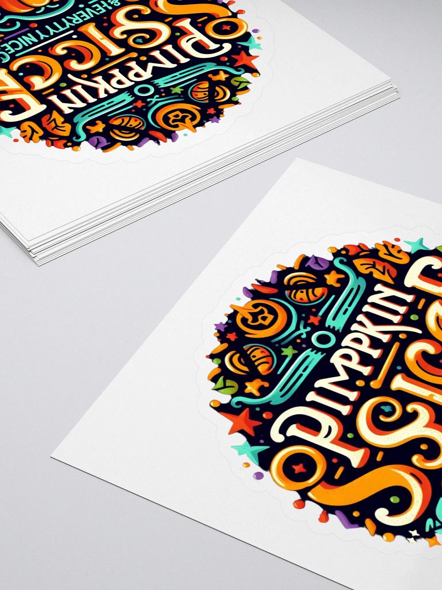 Pumpkin Spice Delight Sticker Set product image (4)