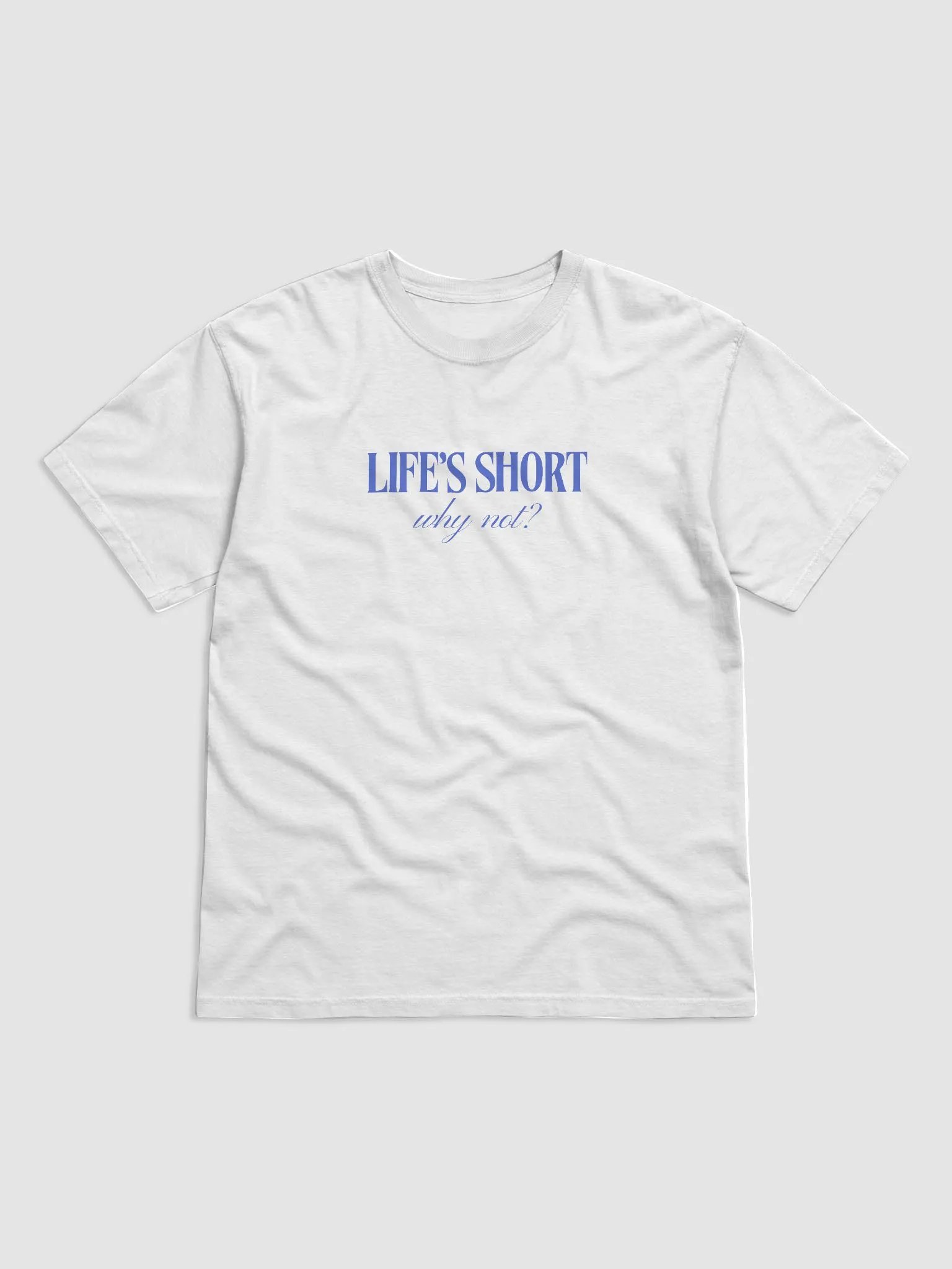 Life's Short Why Not Oversized Tee product image (4)