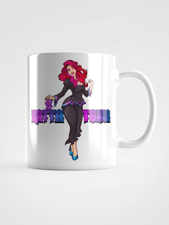 White Mug - Kattatonia with Jeffrey product image (1)