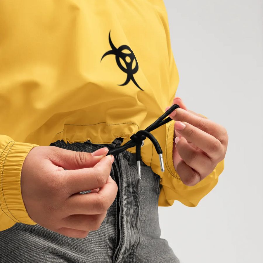 Radioactive Rebel Crop Hoodie Windbreaker product image (9)