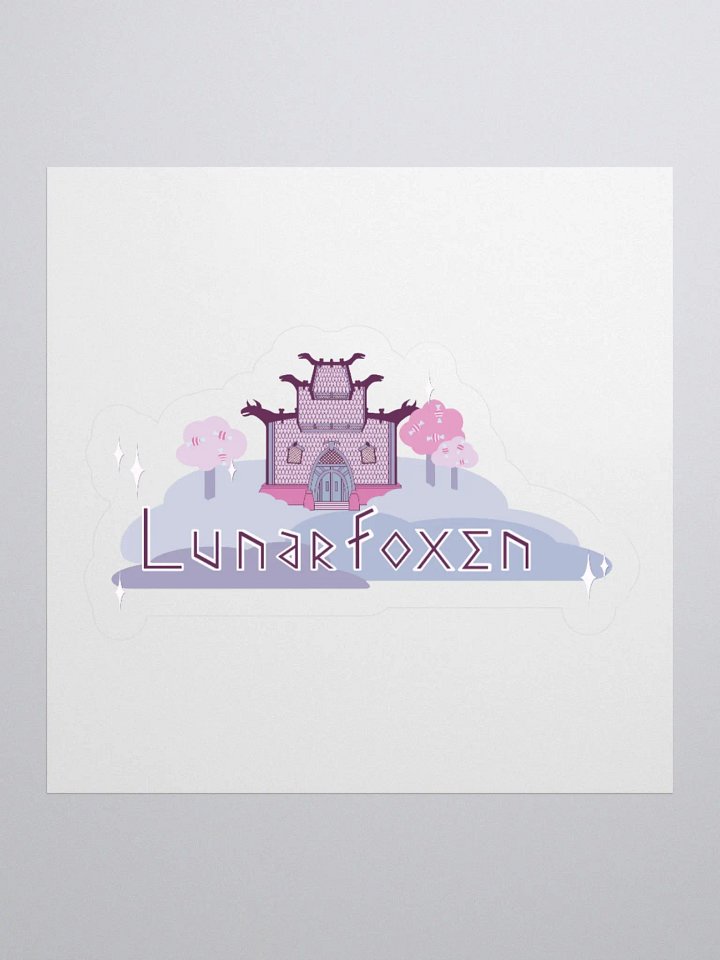 Lunarfoxen Logo Sticker product image (1)