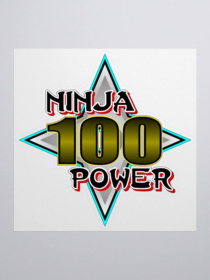 100 Ninja Power Sticker product image (1)