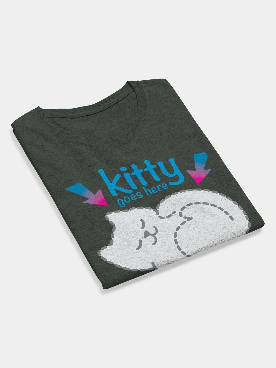 KITTY goes HERE! • women's heavy cotton t-shirt by Gildan product image (3)