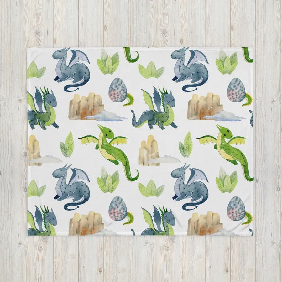 Mystical Dragon Throw Blanket product image (4)