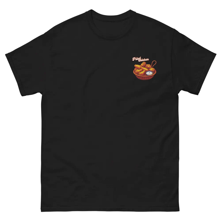 Fried Chicken embroidery T-Shirt product image (1)