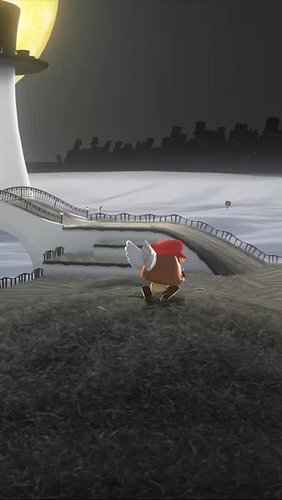 So, we all know you can chase down that sneaky rabbit in Super Mario Odyssey… but what if Mario’s a Goomba while doing it?! 🐇...