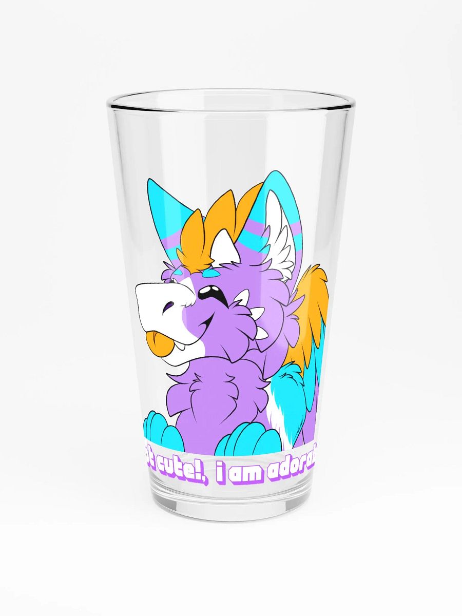 Lavender Not Cute Glass product image (3)