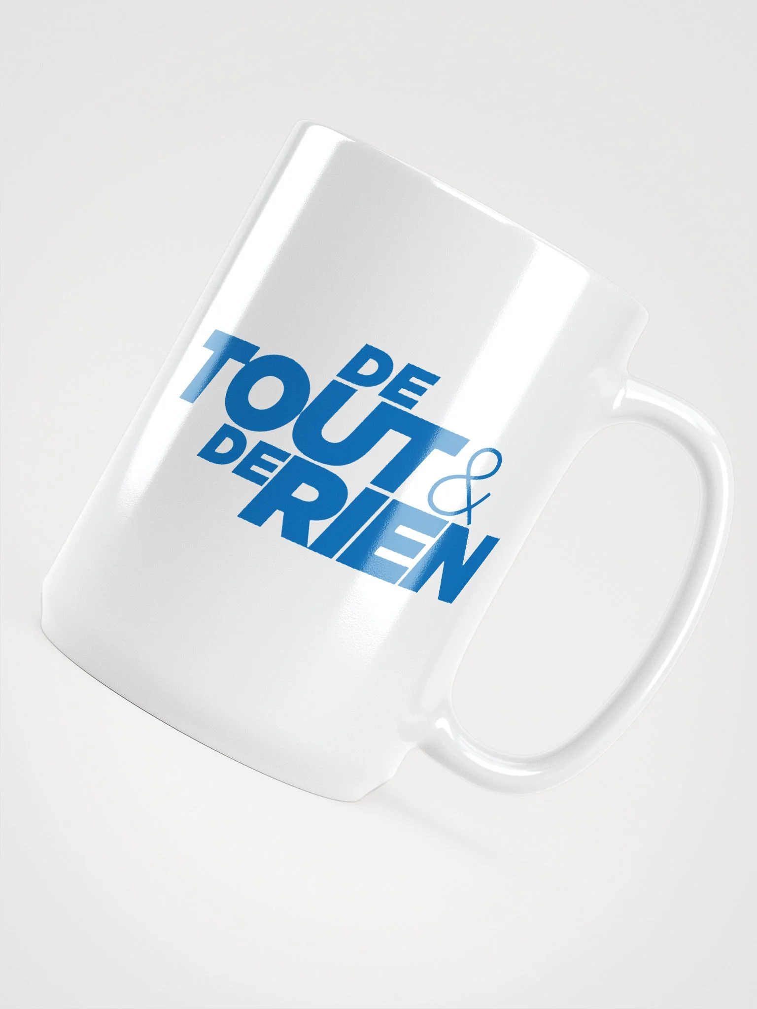 DE TOUT & DERIEN White Glossy Mug product image (5)