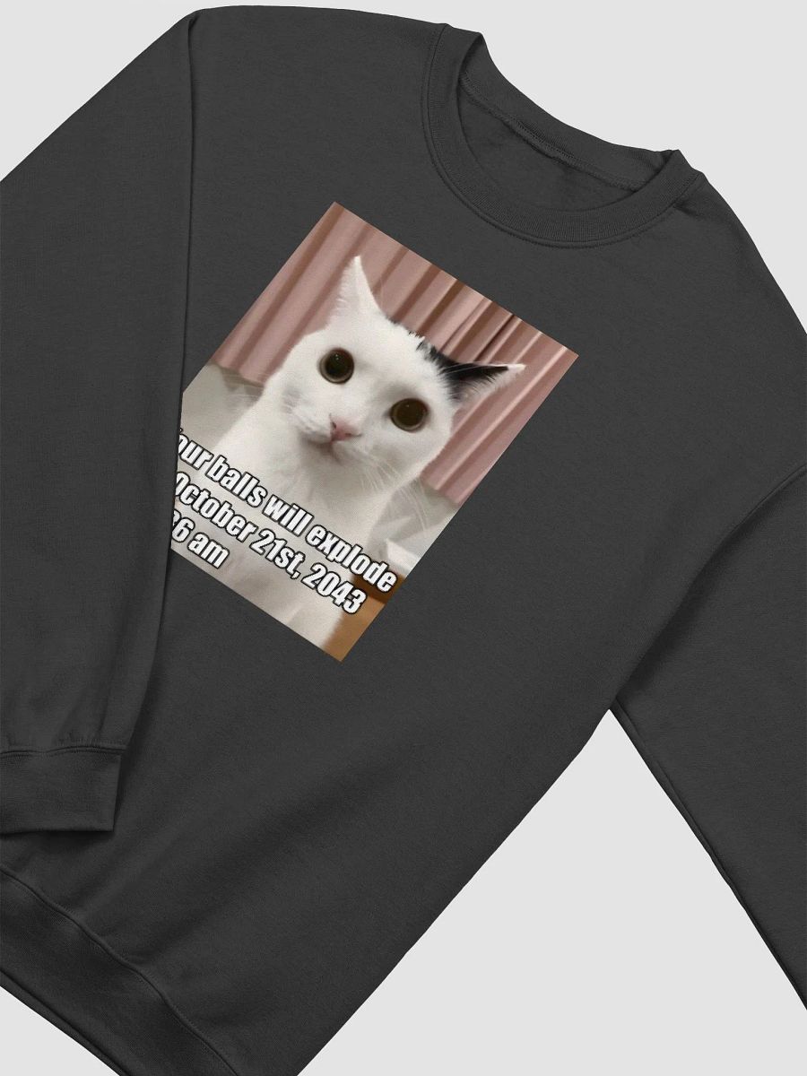 Your Balls Will Explode On October 21st 2043 At 5:36am Sweatshirt product image (2)