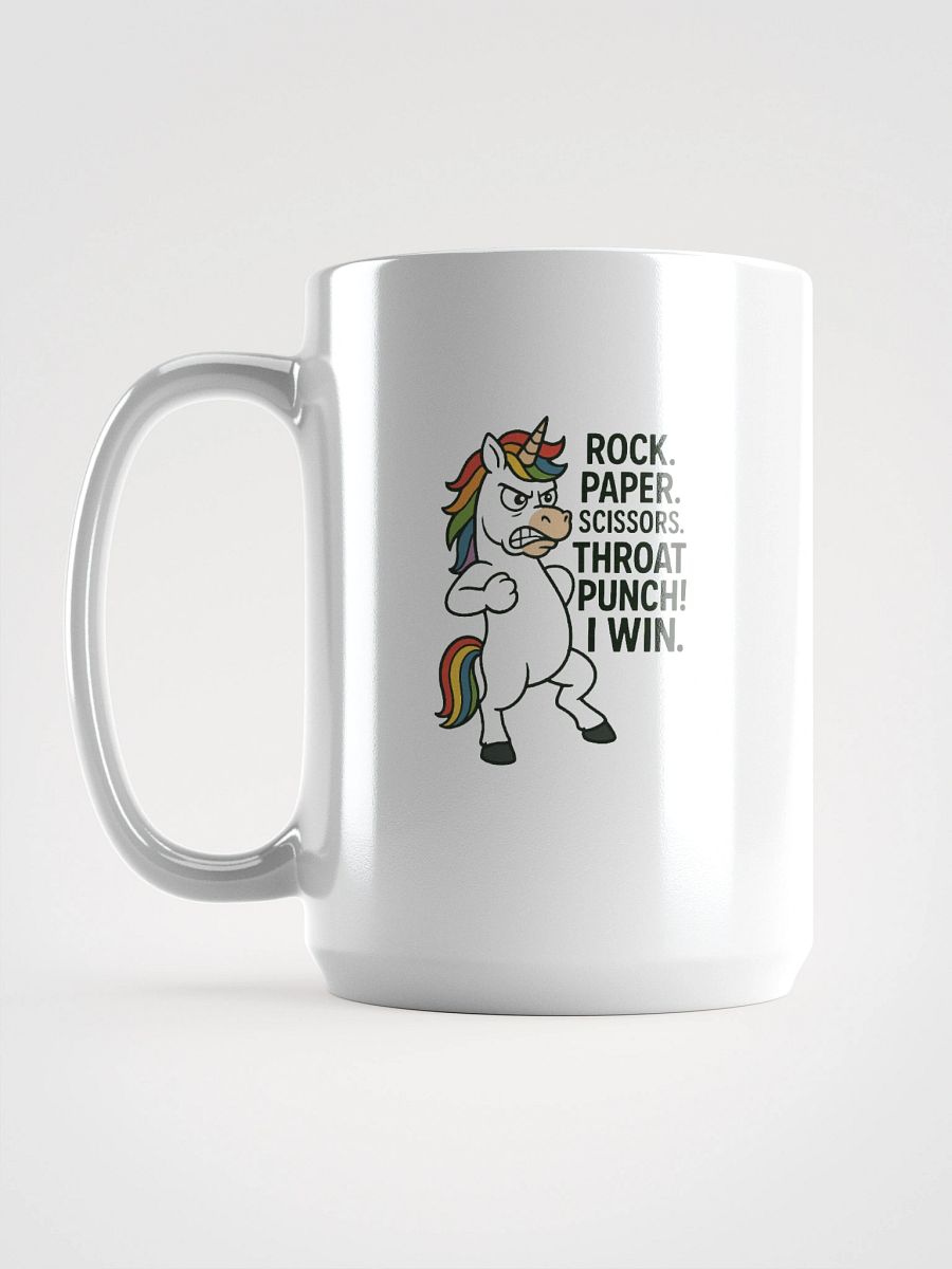 Rock. Paper. Scissors. THROAT PUNCH! - Mug product image (5)