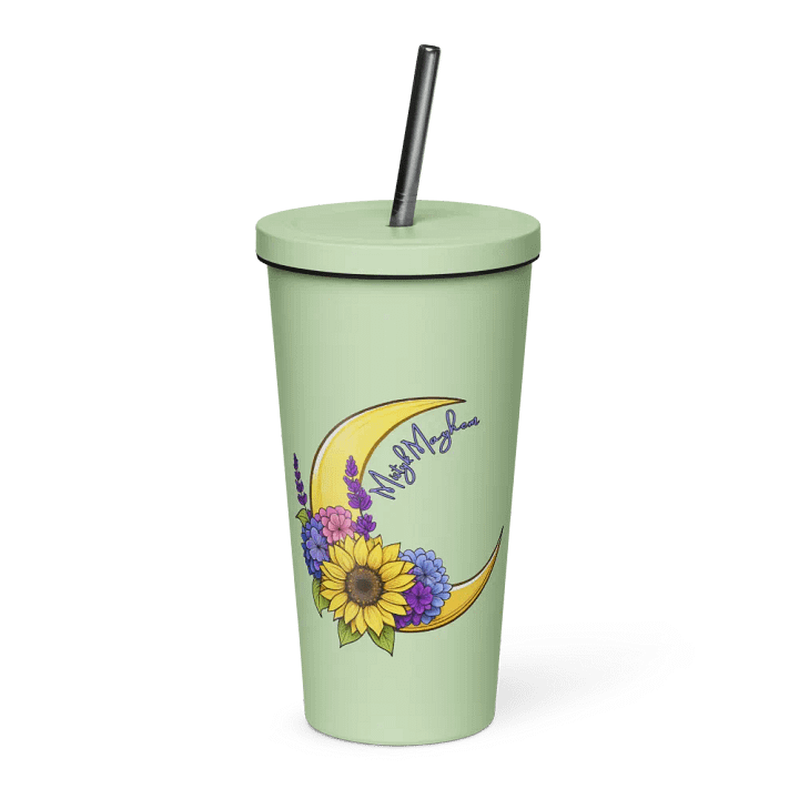 MM Logo Stainless Steel Tumbler w/ Straw product image (1)