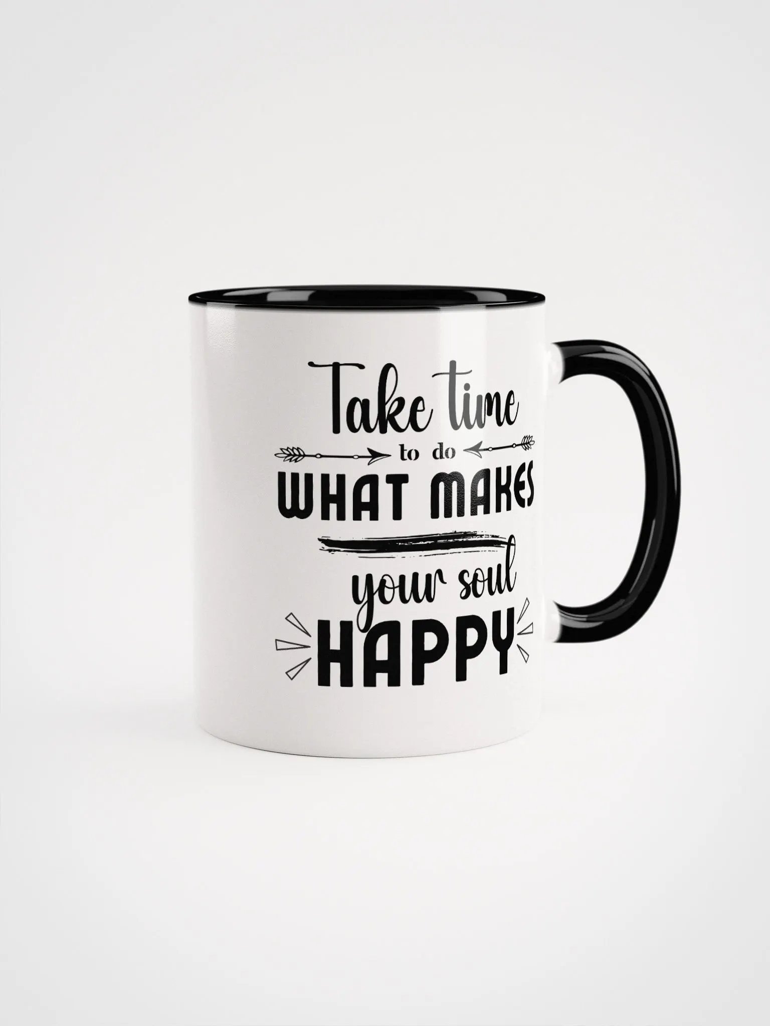 Make Your Soul Happy Ceramic Mug product image (2)