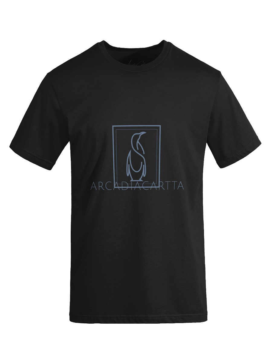 Monochrome Penguin Minimalist Logo T-Shirt product image (3)