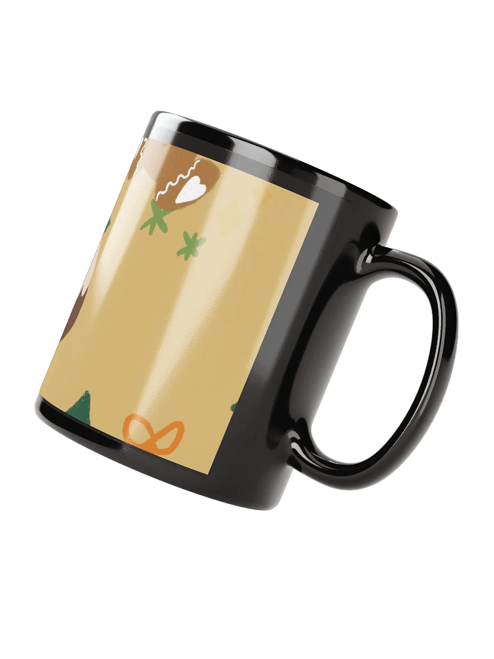 Whimsical Delights Black Glossy Mug product image (4)