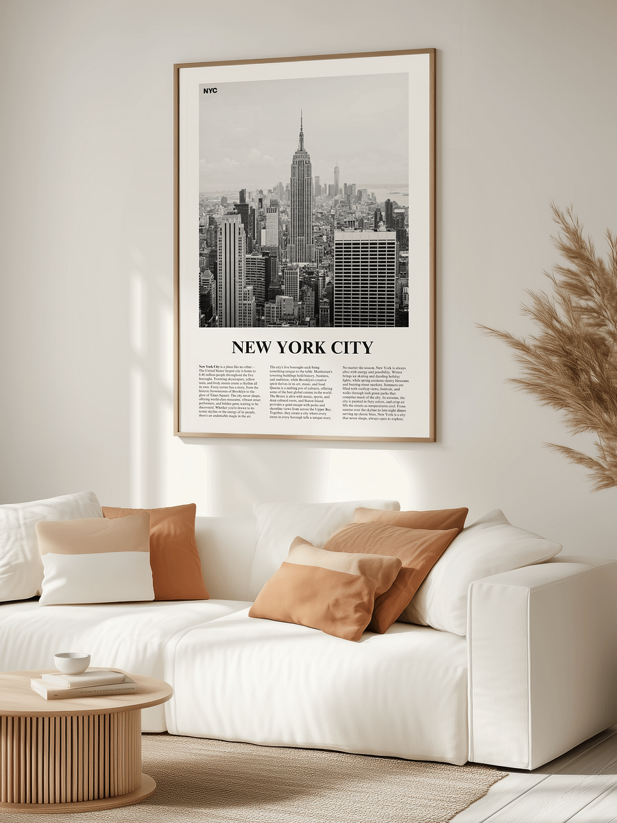New York City 03 Newspaper Poster product image (3)