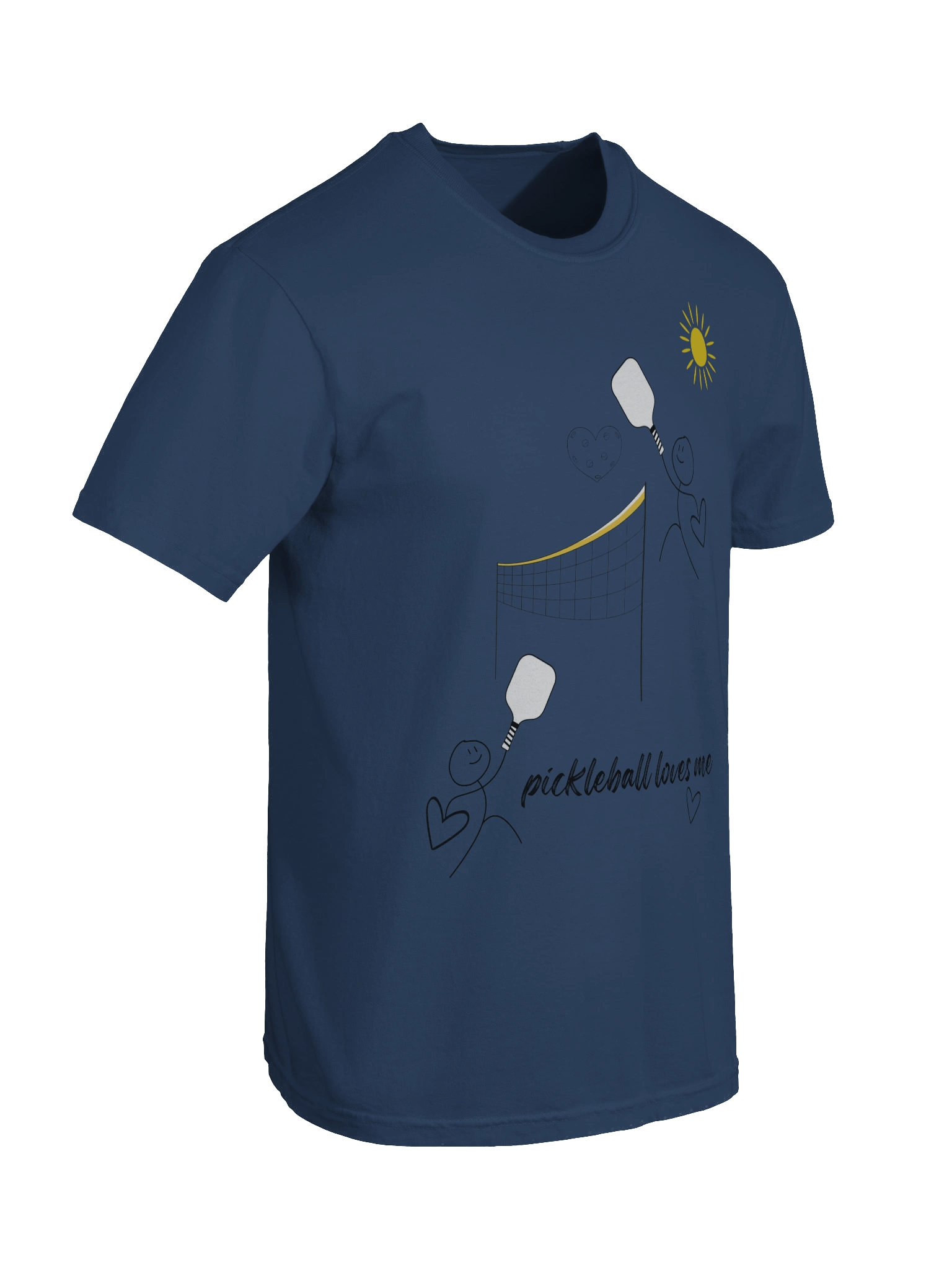 Pickleball Loves Me Comfort Colors Heavyweight T-Shirt product image (7)