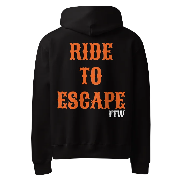 RIDE TO ESCAPE OVERSIZED HOODIE product image (1)
