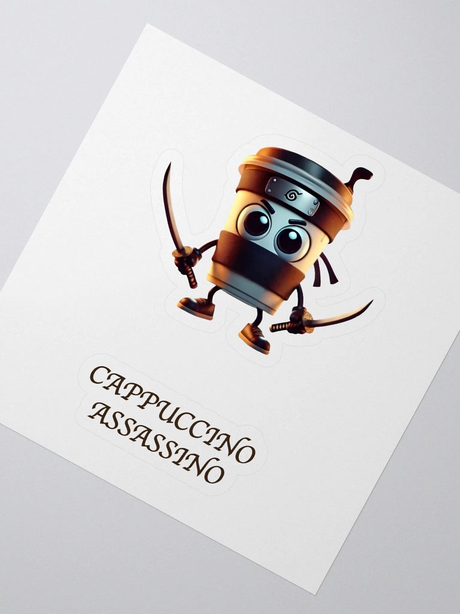 CAPPUCCINO ASSASSINO - STICKER product image (2)