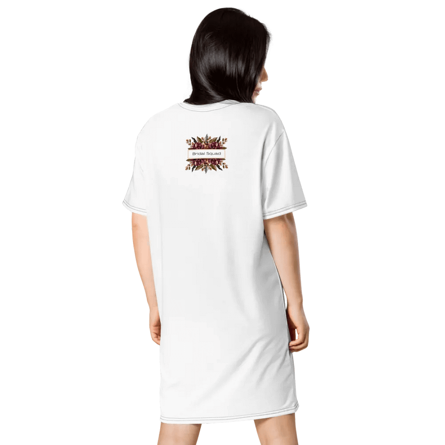 Bridal Squad T-Shirt 011 Bouquet Logo Dress product image (4)