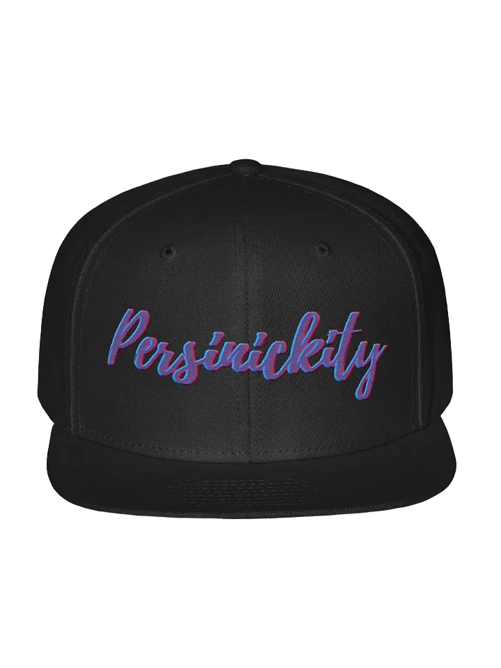 Chromatic Script Snapback Cap product image (4)