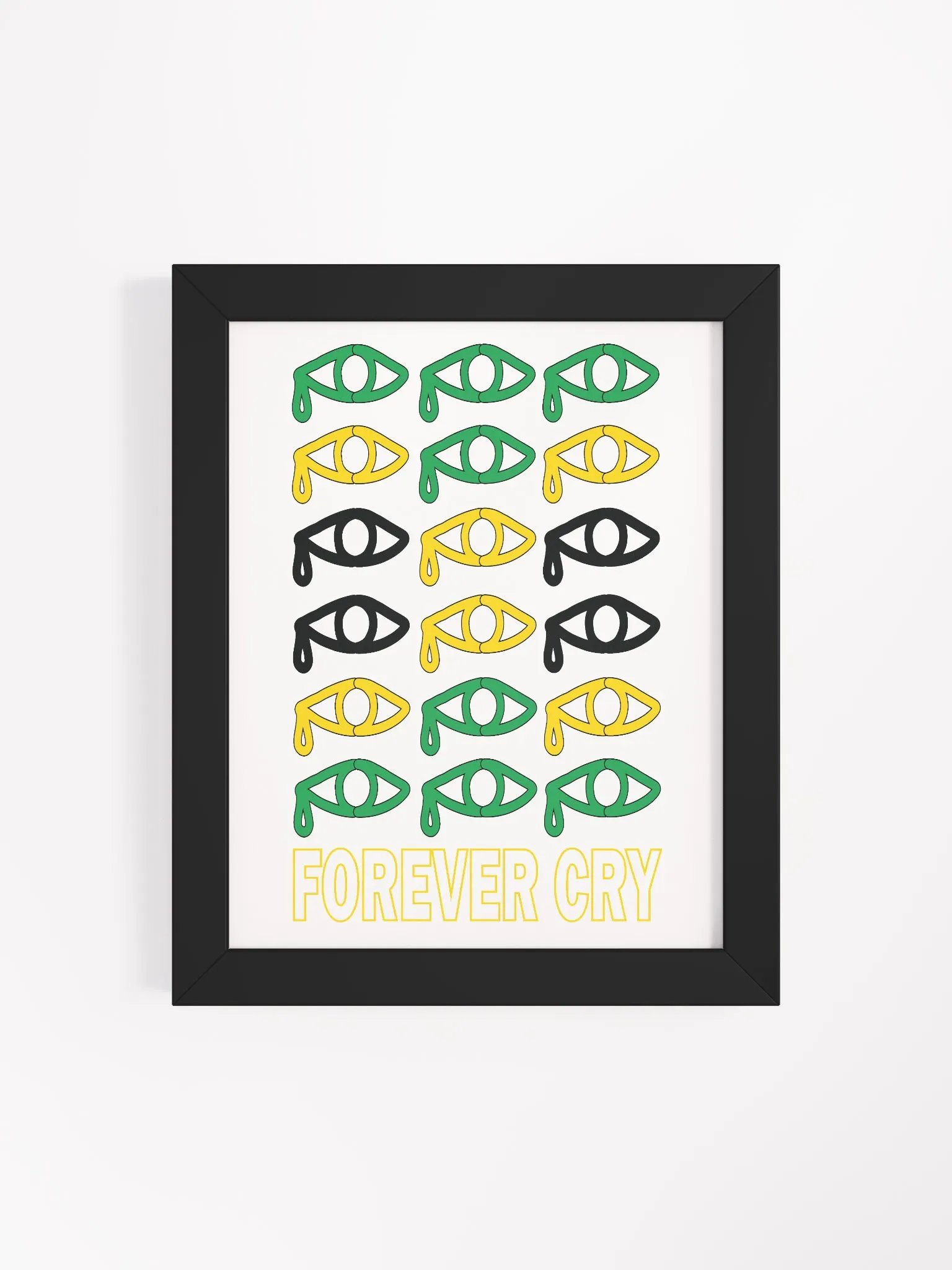 Jamaica - Forever Cry - Framed High-Quality Matte Poster product image (4)