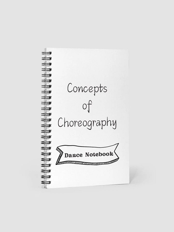 Choreography/Dance Notebook product image (1)