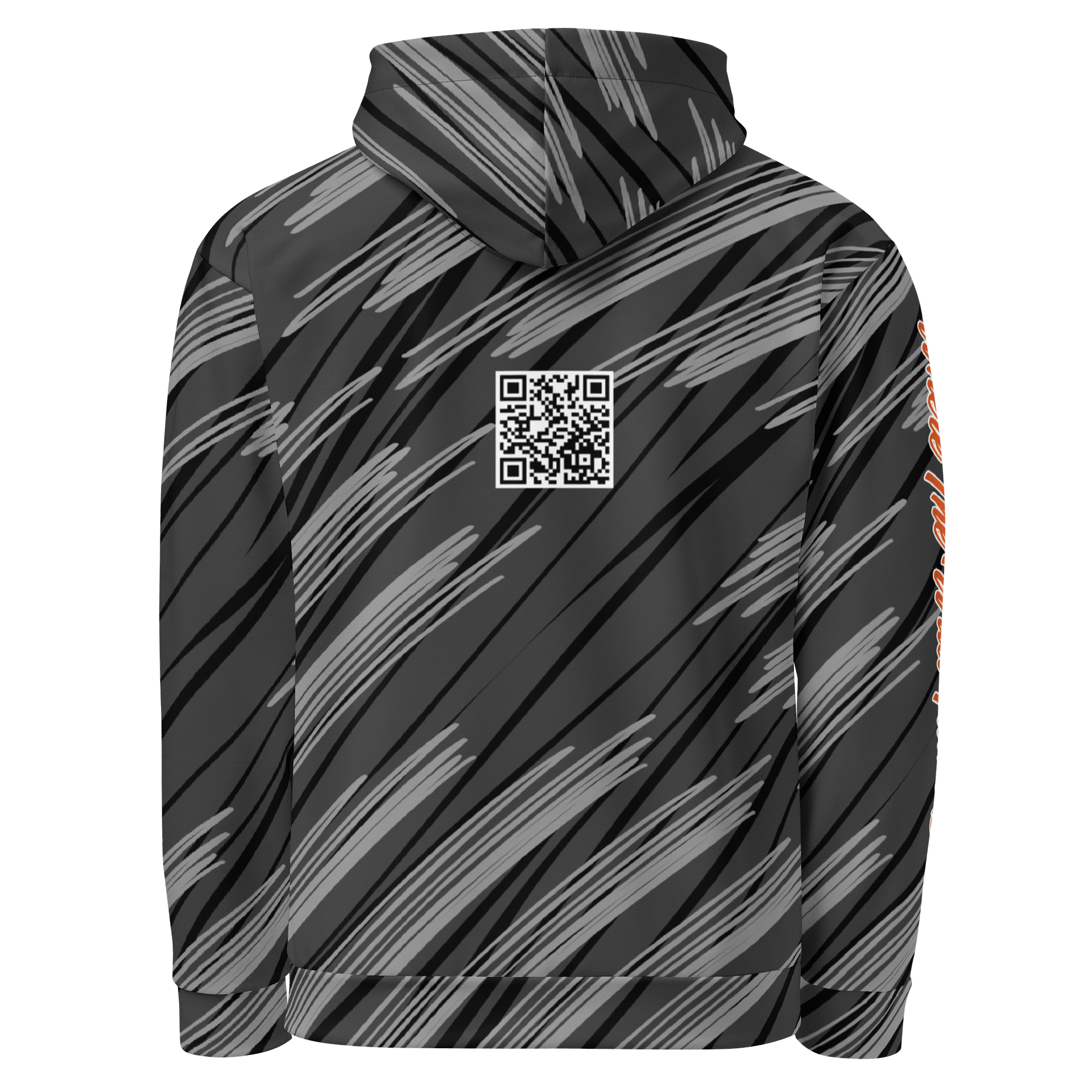 Black & Grey Swirl Hoodie product image (3)