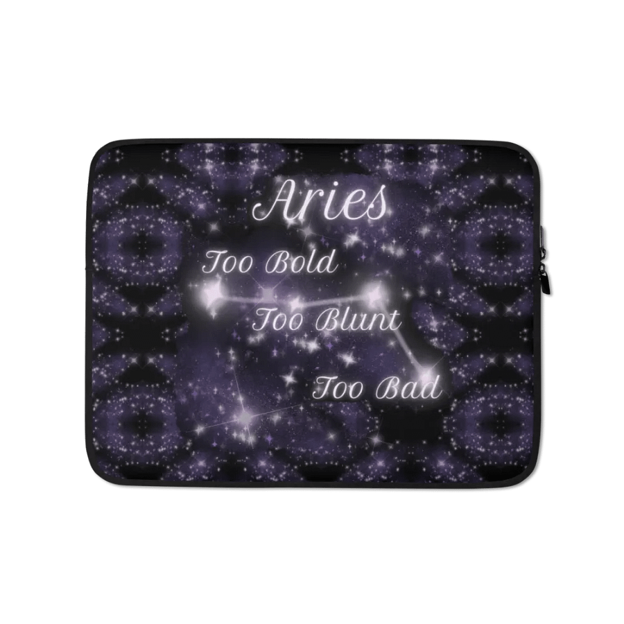 Aries 2025, Constellation, Laptop Sleeve product image (1)