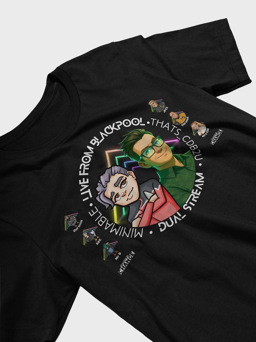 “Live in Blackpool” Duo Stream Tee Dark — Minimable x That’s_CDB2U Edition product image (28)