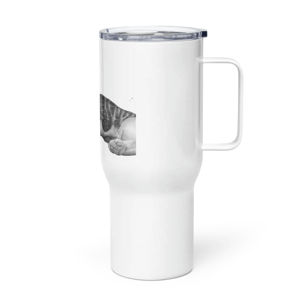 Cat Drawing Travel Cup product image (3)